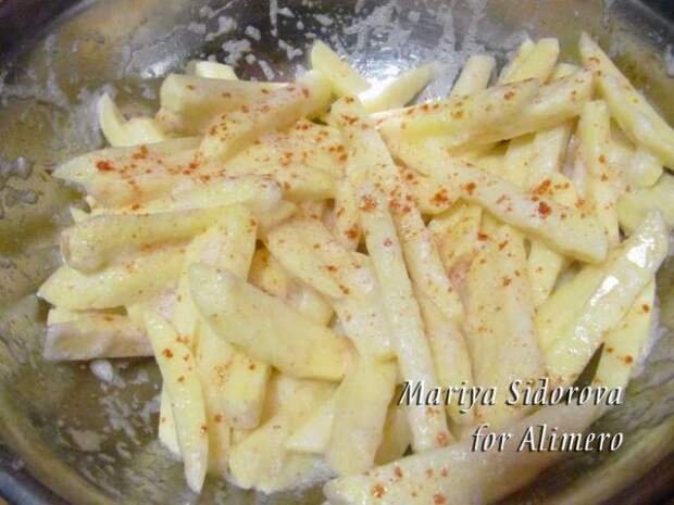 картофель фри без масла рецепт картофель фри без масла рецепт