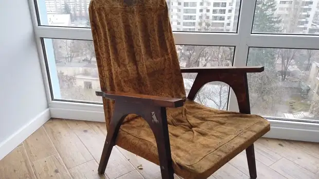 Переделанные старые кресла (79 фото)