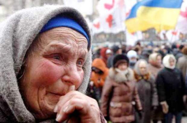 Старики в Киеве мрут с голода, пока скакуны поминают «сталинский голодомор»