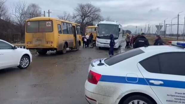 Автобус с гимнастками остановили на Ставрополье с поддельными документами