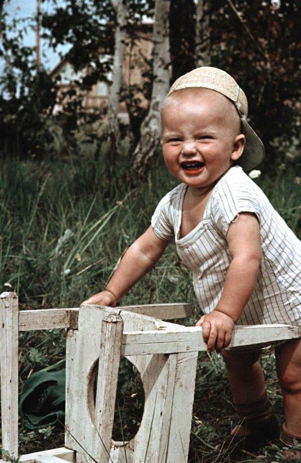 1950-е в цветных фотографиях 50-е года, фото, CCCP