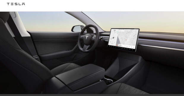 Tesla Model 3 Standard Range Interior