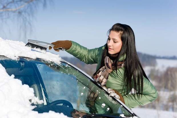 Cамые необходимые вещи в машине зимой авто, зима, мороз