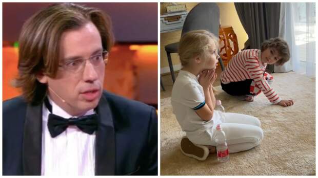 Максим Галкин поделился забавным видео с Лизой и Гарри