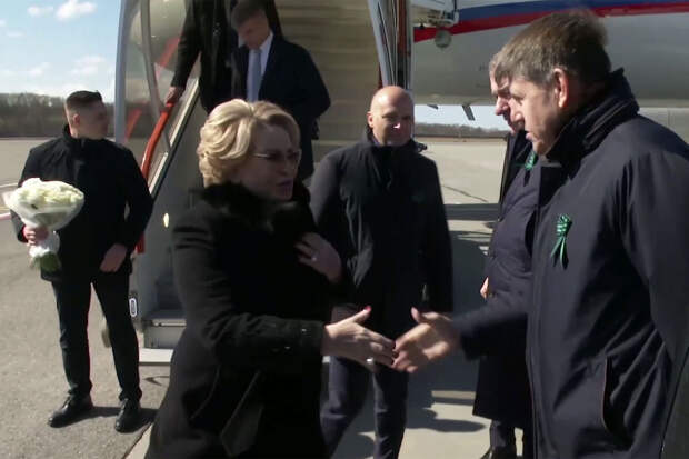 Матвиенко прибыла в Калининград с рабочим визитом