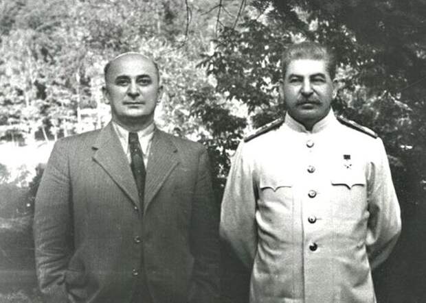 Берия и Сталин