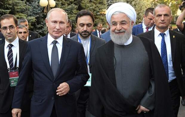 Путин и Рухани обсудили урегулирование сирийского конфликта