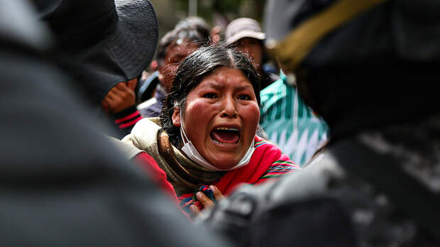 Протесты в Боливии