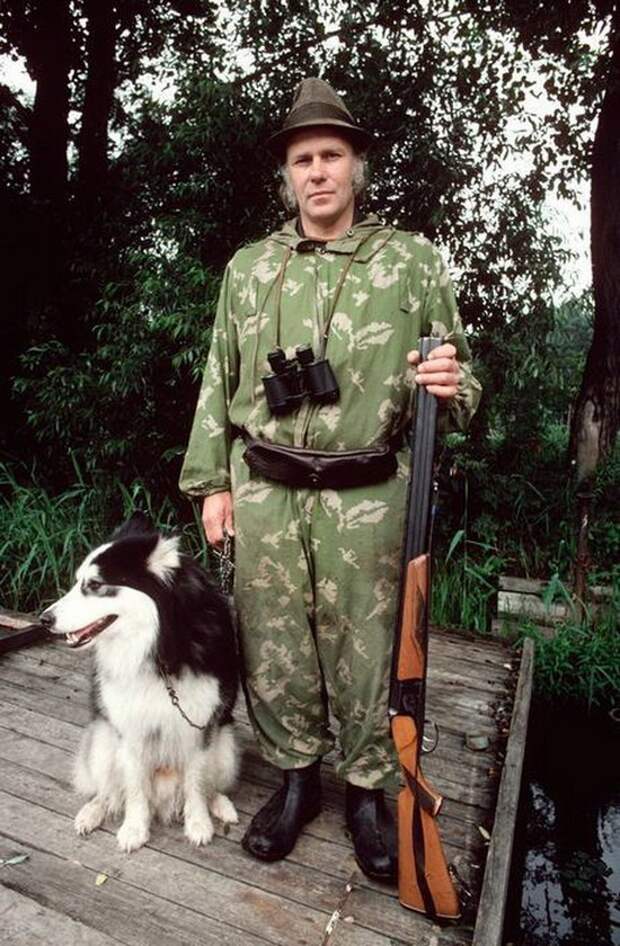 Член Рижского охотничьего клуба 1981 год, СССР, история, люди, фото