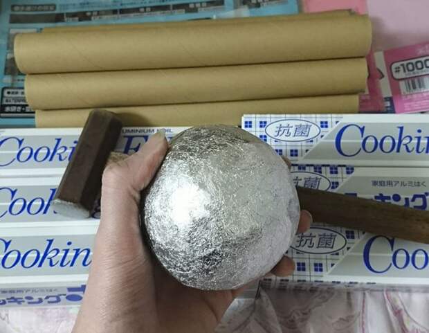 Шары из фольги (Diy)