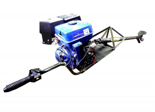 Подвесной лодочный мотор болотоход