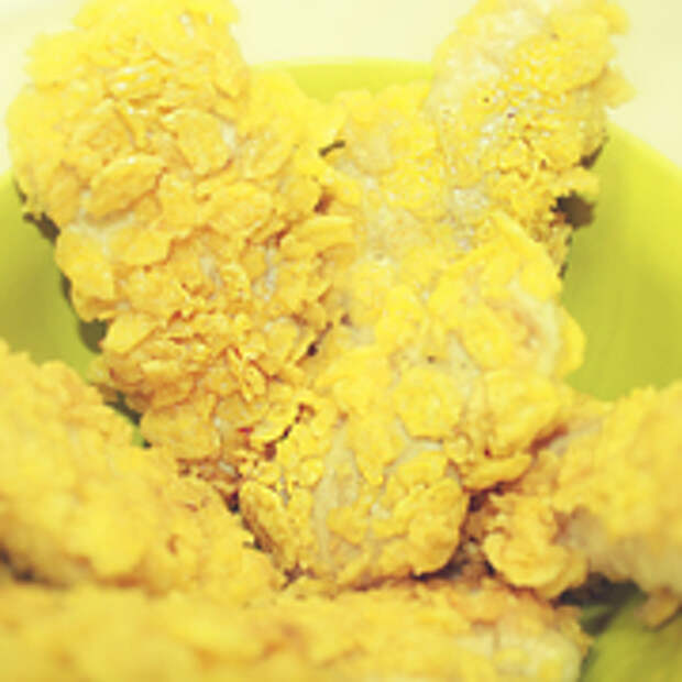 Куриные Стрипсы Как в KFC - Хрустящая курица в кукурузных хлопьях