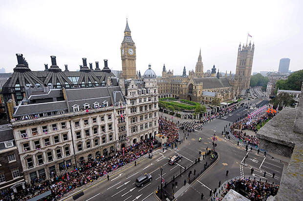 Свадьба принца Уильяма и Кейт Миддлтон вызвала ажиотаж у жителей и гостей Лондона