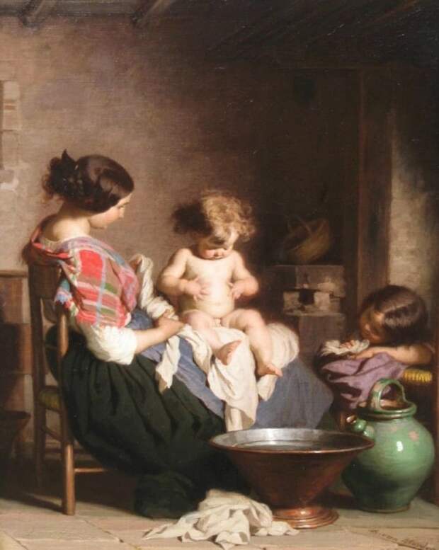 художник Альфред Жак ван Мюйден (Alfred van Muyden) картины – 19