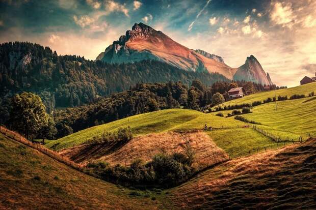 Горная красота горы, красота, пейзаж