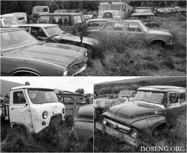 Кладбище автомобилей в Исландии