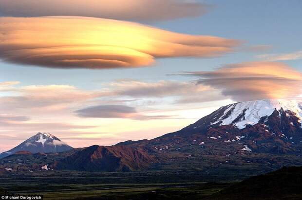 Природа шутит: облака, которые можно принять за НЛО