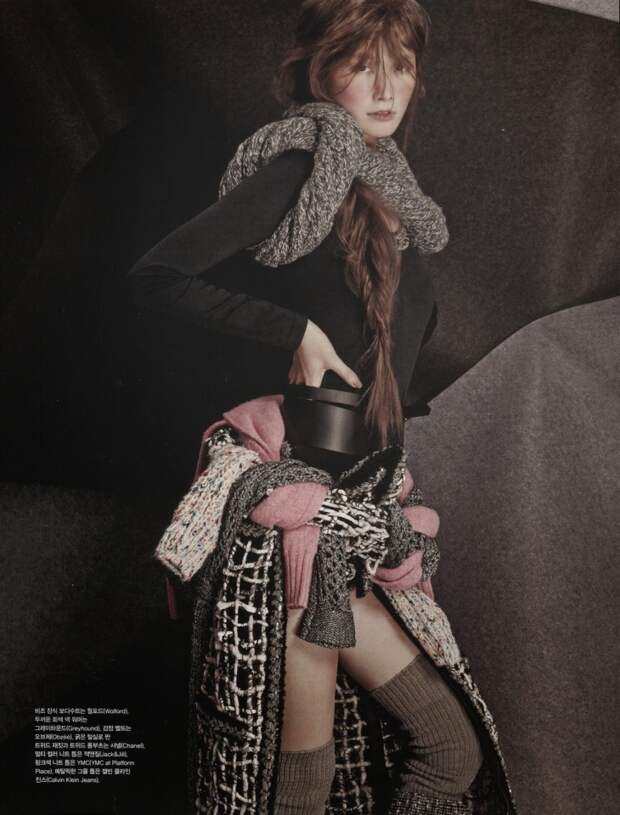 Завяжись поостроумнее (Vogue Korea January 2015)