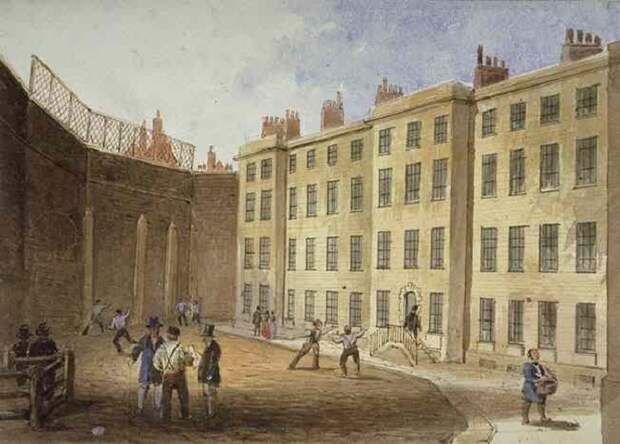 Тюрьма XIX века на Флит-стрит в Лондоне. | Фото: disgustingmen.com.