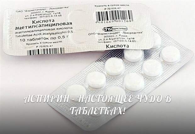Аспирин - настоящее чудо в таблетках
