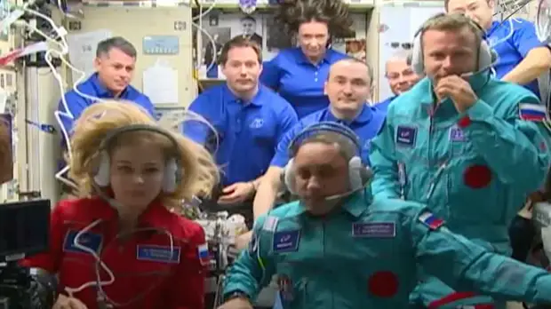 Киноэкипаж корабля «Союз МС-19» перешёл на МКС