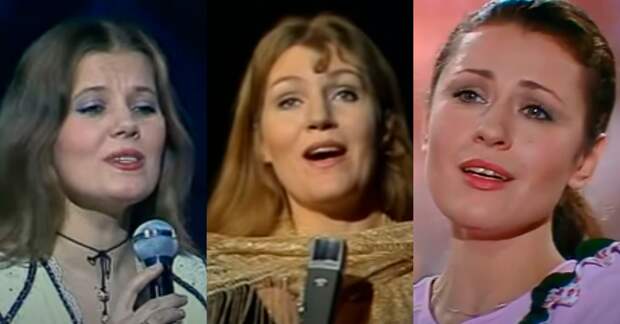 3 хрустальных голоса Союза: Людмила Сенчина, Валентина Толкунова, Анна Герман