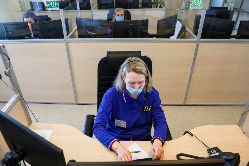 В мае 2021 года операторы Системы 112 Москвы приняли более 455 тысяч вызовов