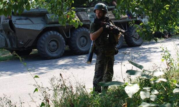 ДНР: ополченцы блокировали две крупные группировки украинских военных