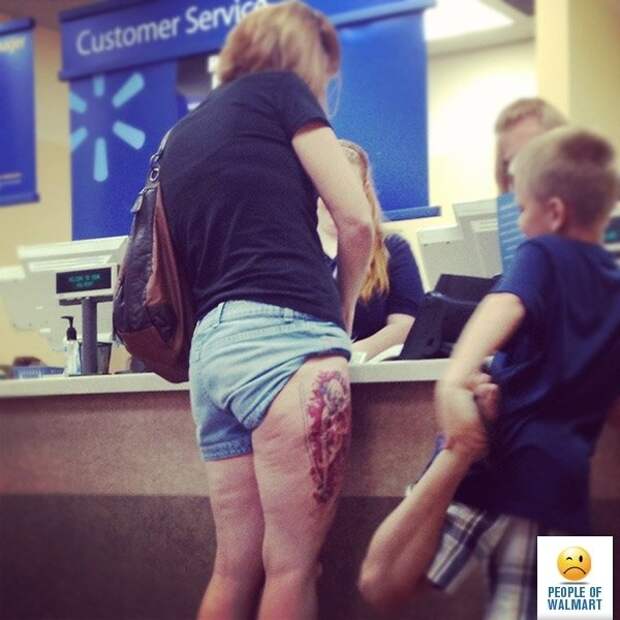 Странные посетители американских супермаркетов People Of Walmart, америка, люди, магазин, мода, одежда, чудики
