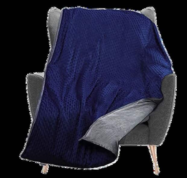 Quility Weighted Blanket with Soft Cover - daily deals