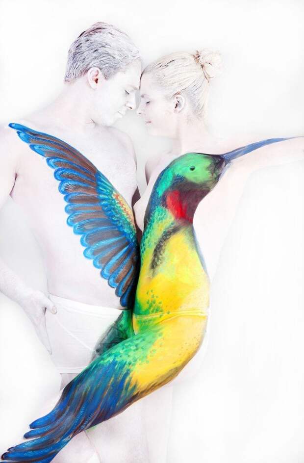 Боди-арт от Gesine Marwedel (13 фото)