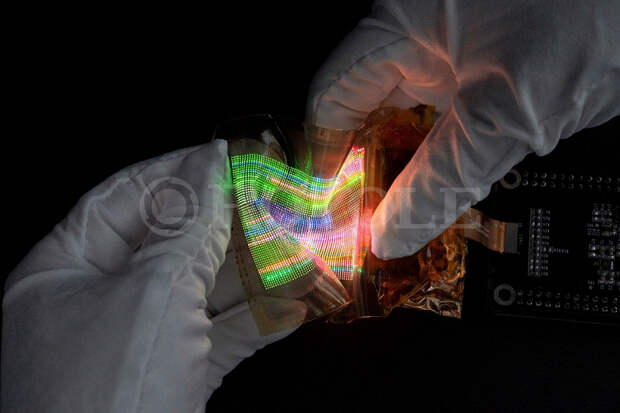 Представлены эластичные экраны micro-LED от создателей первого сгибающегося смартфона