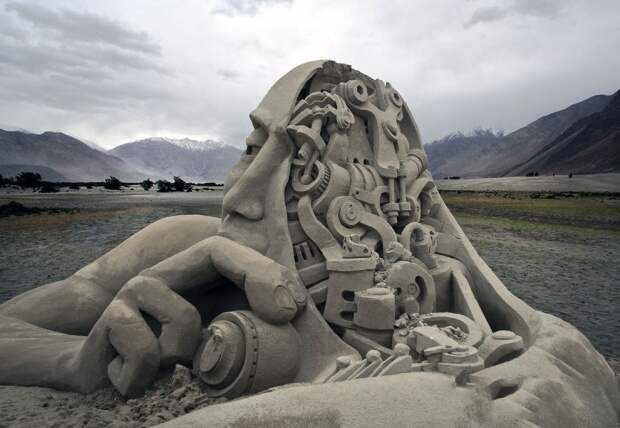 Скульптуры из песка, которые поразят даже самое изощренное воображение