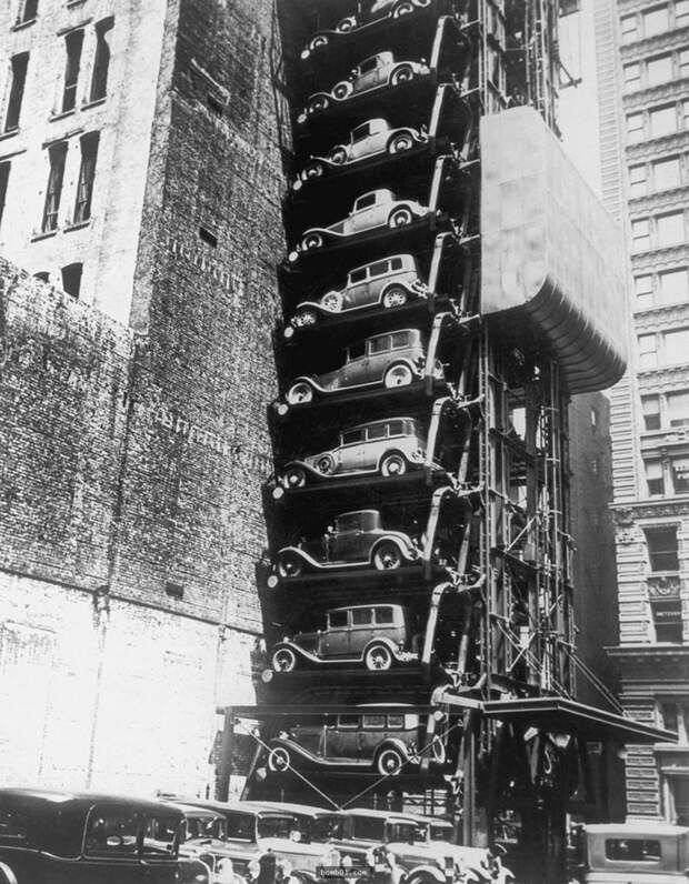 Если вам трудно найти место для парковки сегодня, то посмотрите, как нелегко это было в 1950-х парковка, прошлое, трудности, фото