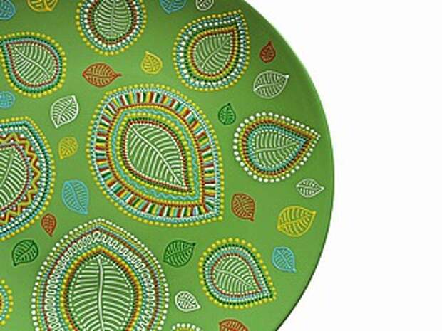 Мастер-класс по точечной росписи тарелки | Ярмарка Мастеров - ручная работа, handmade