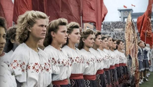 Жизнь Советской Москвы в 40-е годы