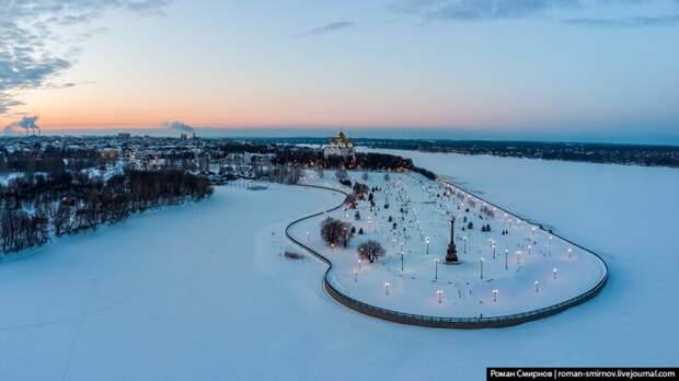 Ярославль с высоты. Хроники заводной птицы путешествия, факты, фото