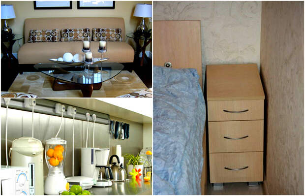 Мебель и предметы декора, от которых владельцам маленьких квартир лучше отказаться.