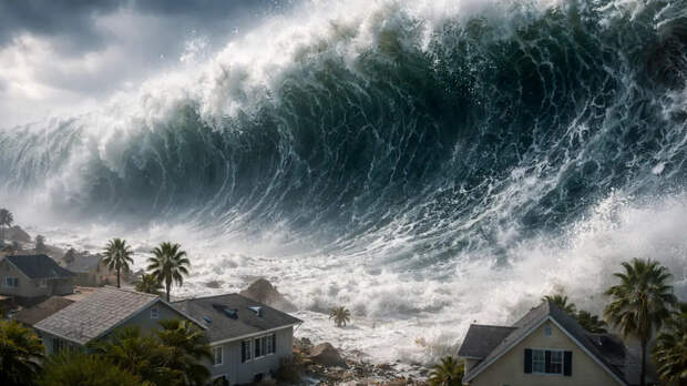 Волна накрыла ресторан в Сочи: Ребёнка снесло водой, но отец не дал случиться непоправимому