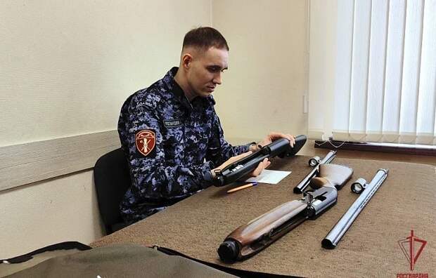 Росгвардейцы изъяли 12 единиц оружия у жителей Тульской области