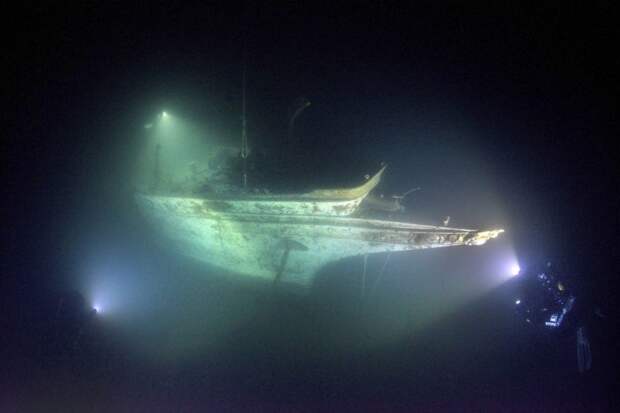 Экскурсия по затонувшему 107 лет назад судну "Гунильда"