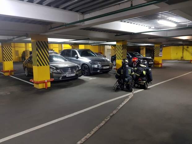 Занятие на парковке