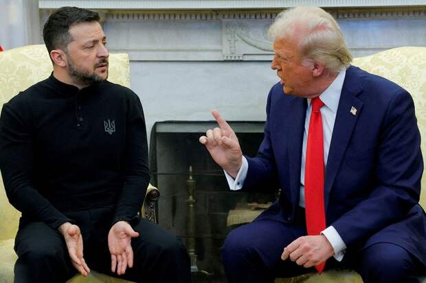 Американский президент Дональд Трамп жестоко «опустил» Владимира Зеленского. Фото: REUTERS