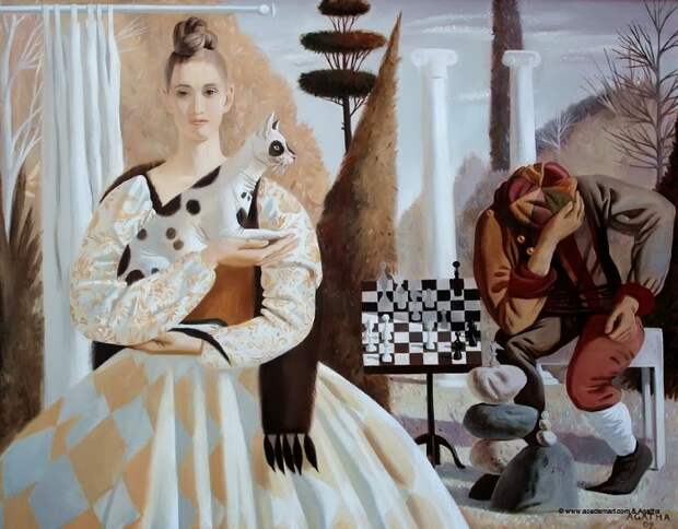 Художница. Агафья Белая
