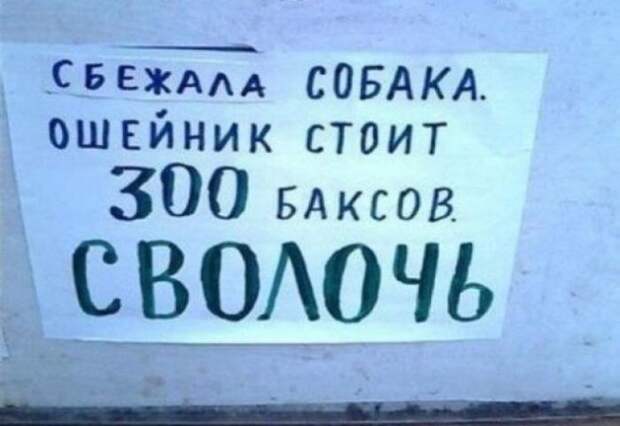 Креативные объявления! история, люди, приколы, фото, юмор