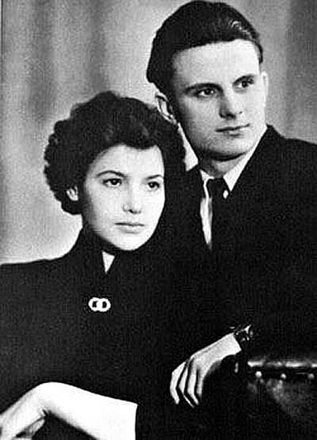 Леонид Кравчук с женой Антониной