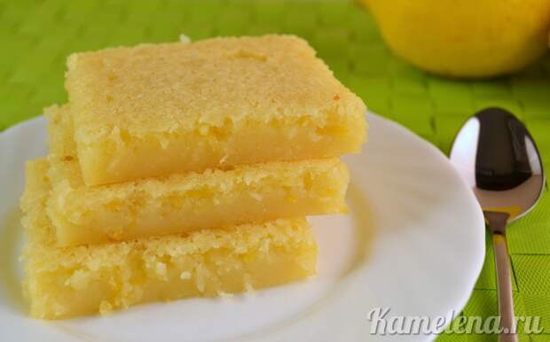 Лимонное пирожное — 7 шаг