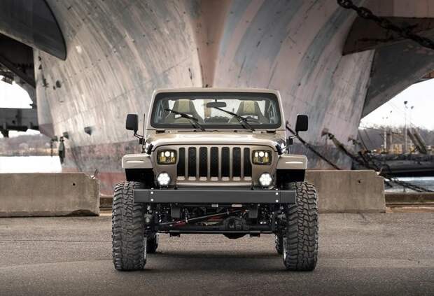 Модифицированный Jeep Wrangler от Quadratec - идеальная ретро-сборка