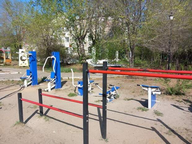 В посёлке Новоширокинский открыли новую спортивную площадку