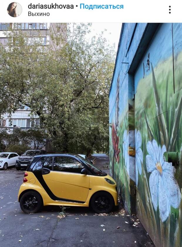 Фото дня: виртуозная парковка в Выхине-Жулебине